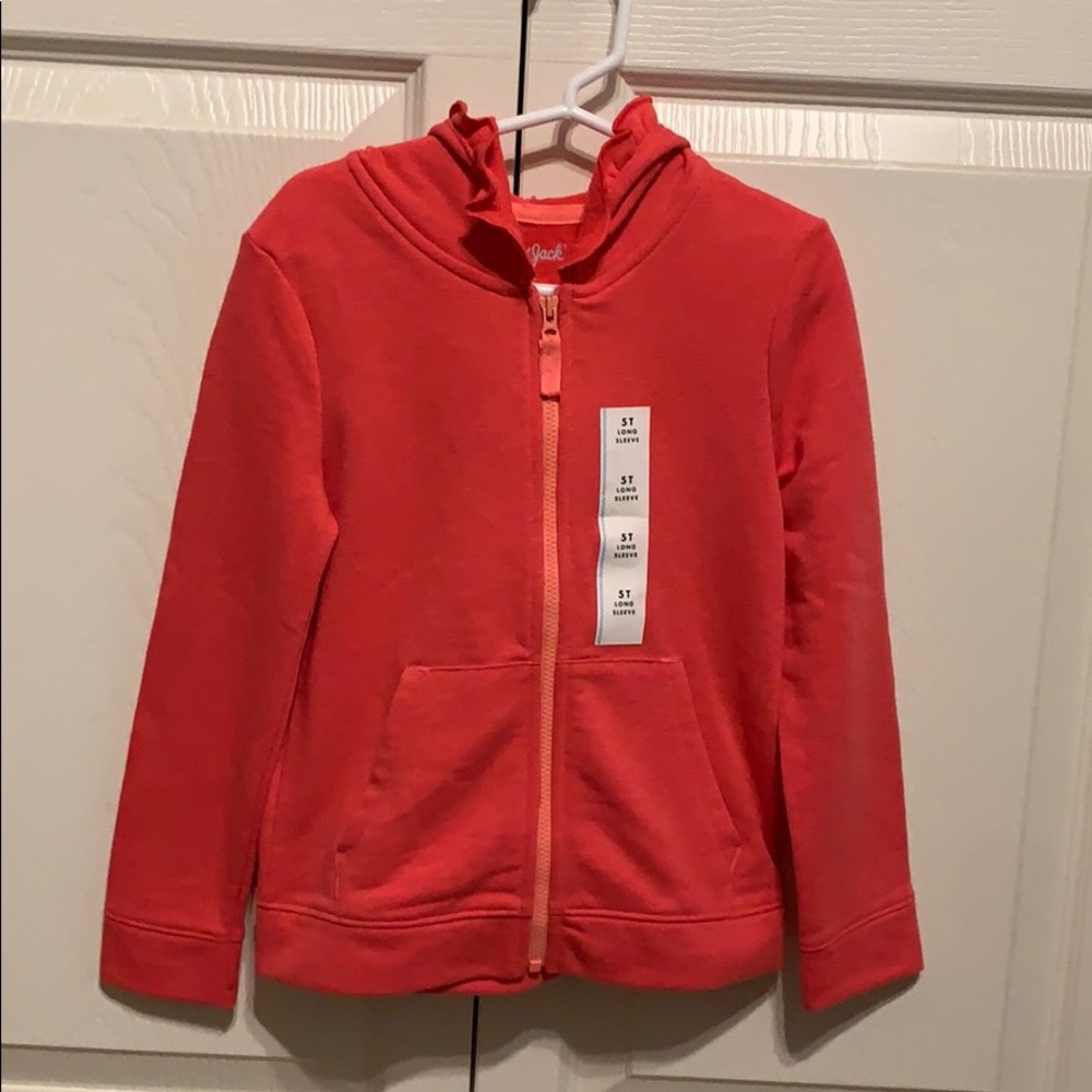 Girls zip up hoodie